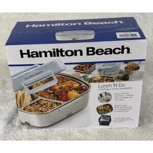 Hamilton Beach Lunch & Go Portable Food Warmer 12 Volt Auto Adapter NEW
